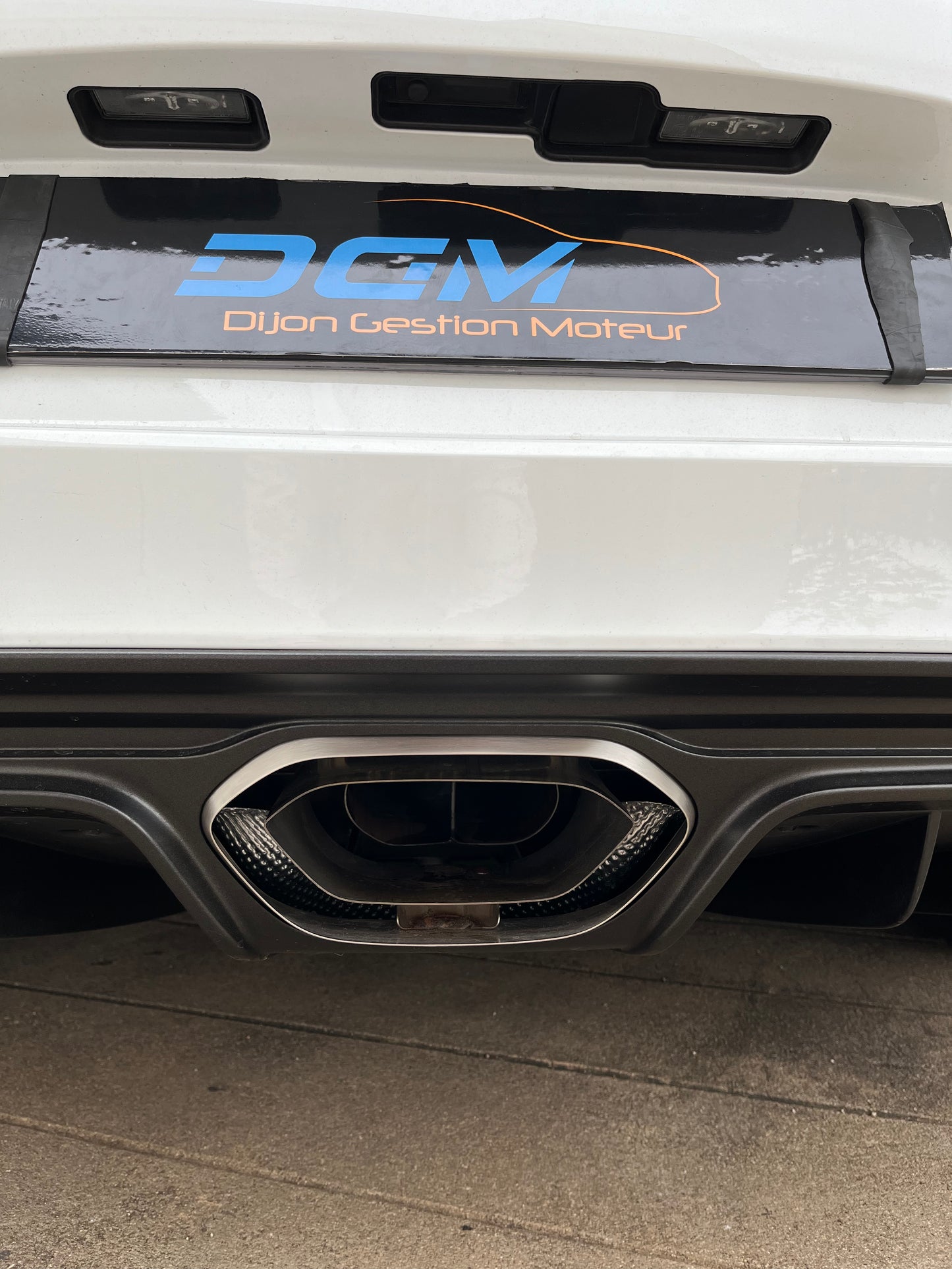 Canule d'échappement Alpine A110
