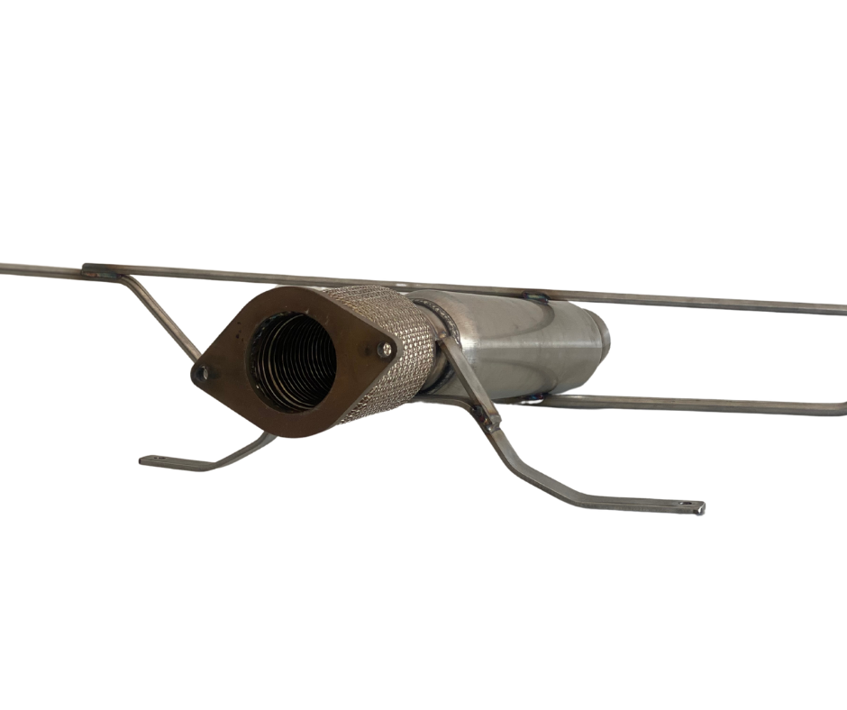 Silencieux arrière simple sortie + joint d'origine inclus