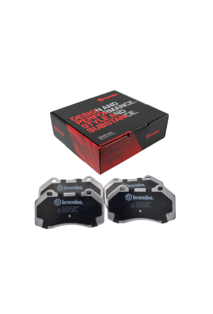 Plaquettes de frein avant et arrière Brembo Sport HP 2000