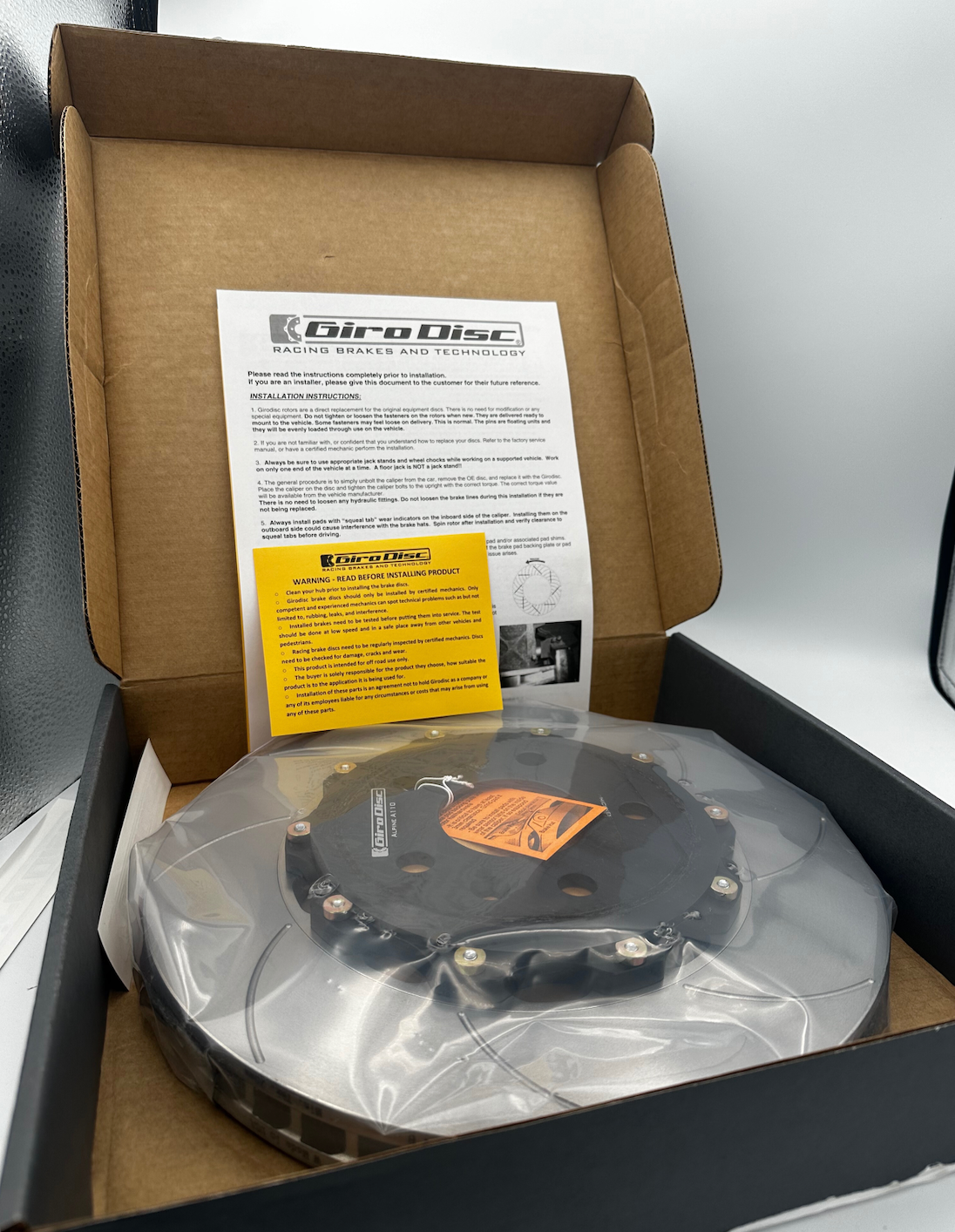 Disques de Frein AV GiroDISC 320mm Alpine A110